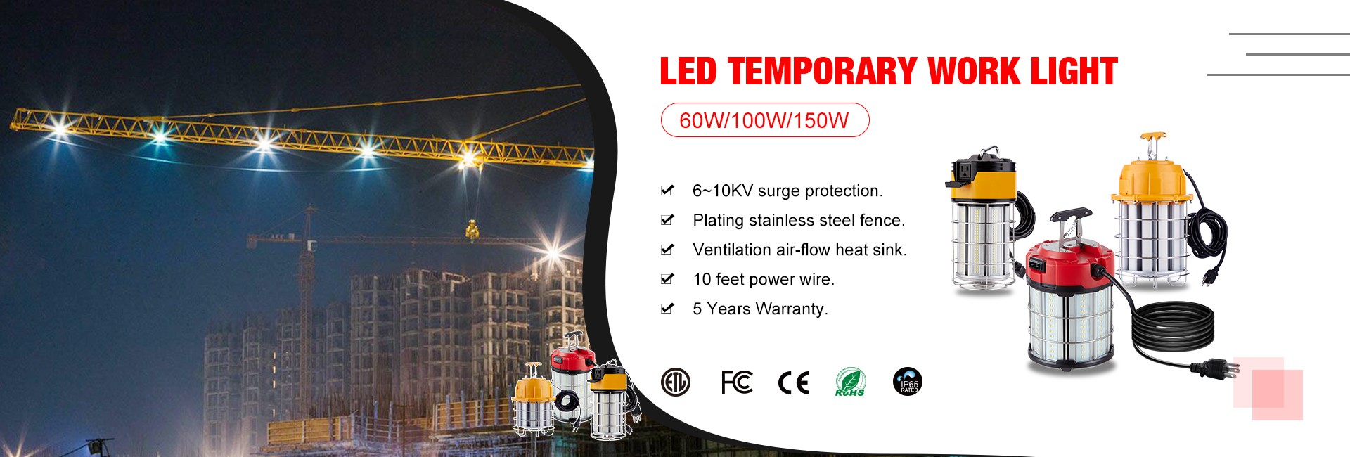 LED Work Lighting