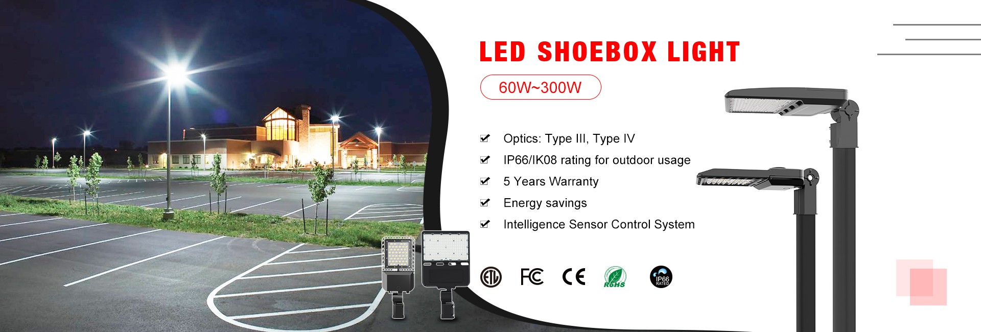 LED Shoebox Light