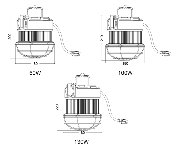 LED Temporary Work Light-H5-6