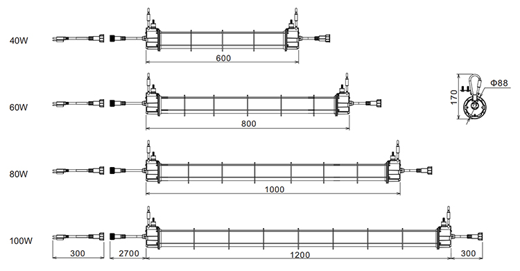 LED String Work Light-h5-7