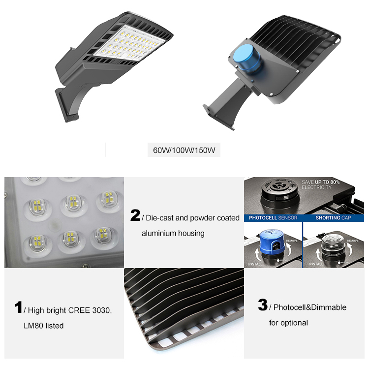 60W/100W/150W LED Shoebox Light