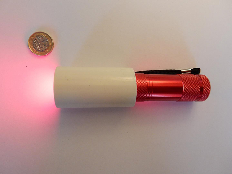 Looking at Red LED Light Helps to Improve Eyesight for Elderly