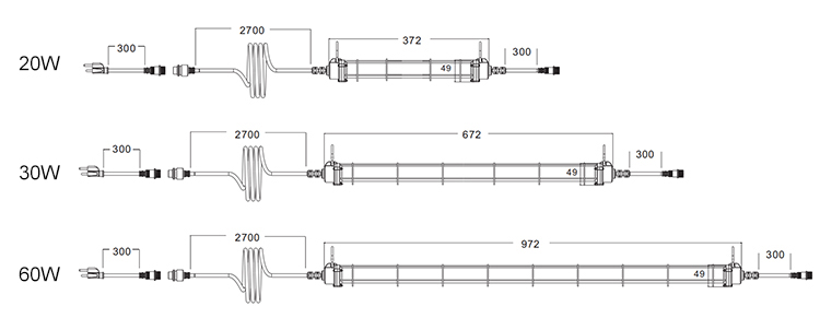 LED String Work Lights-H5-10