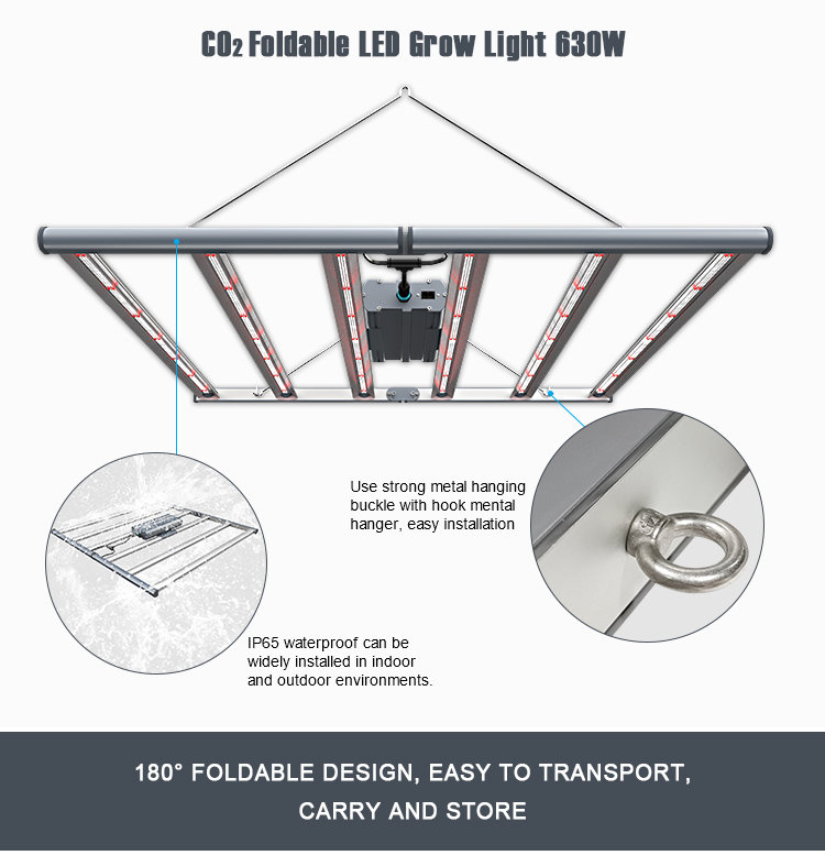 630W Flodable LED Geow Light