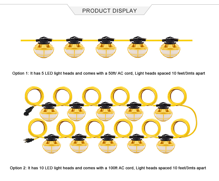 LED String Work Light H5-4S