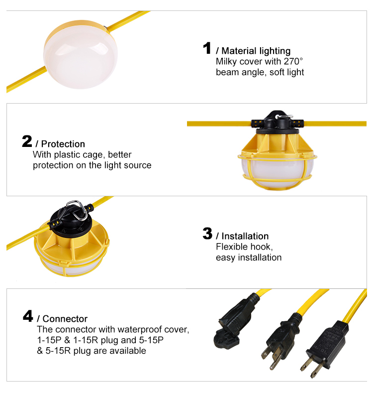 LED String Work Light H5-4H