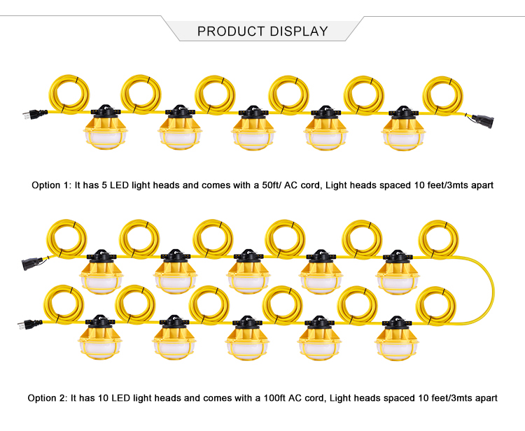 LED String Work Light H5-4H