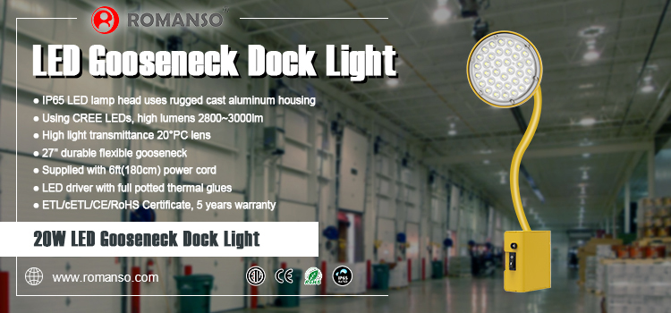LED Gooseneck Dock Light