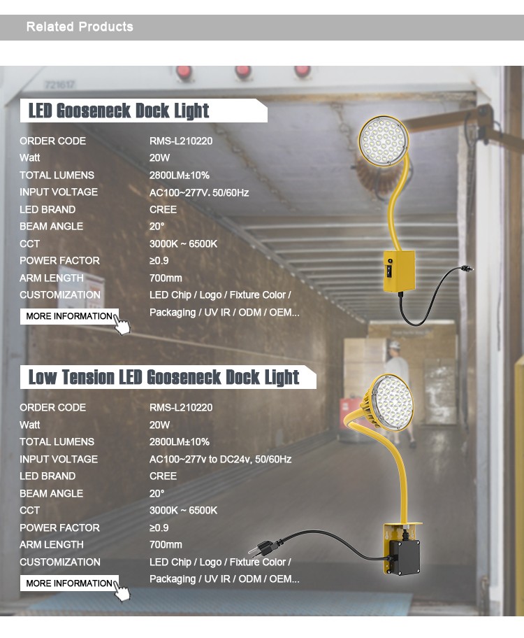 LED Gooseneck Dock Light