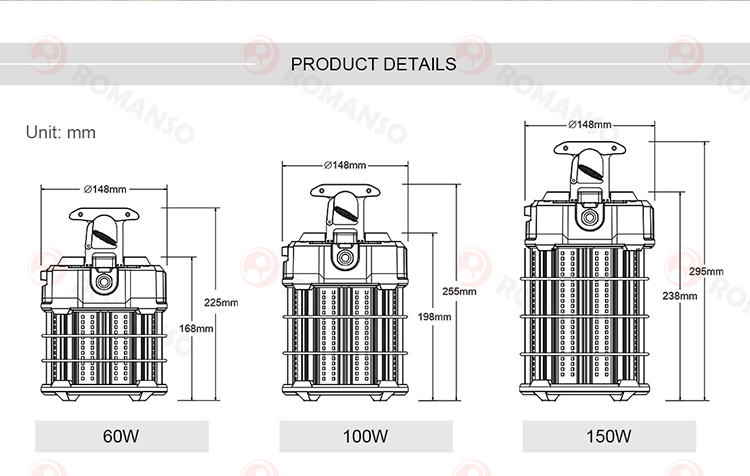 LED Temporary Work Light H2203