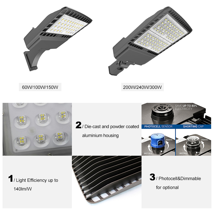 60W/100W/150W LED Shoebox Light