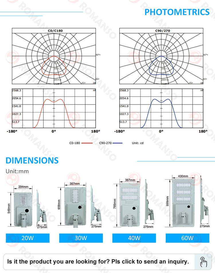 LED Solar Street Light-H2207