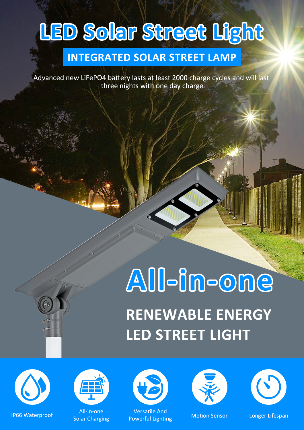 LED Solar Street Light-H2208