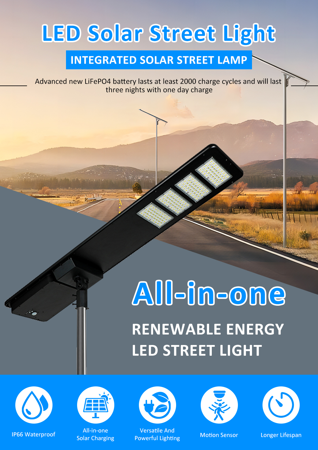 LED Solar Street Light-H2209