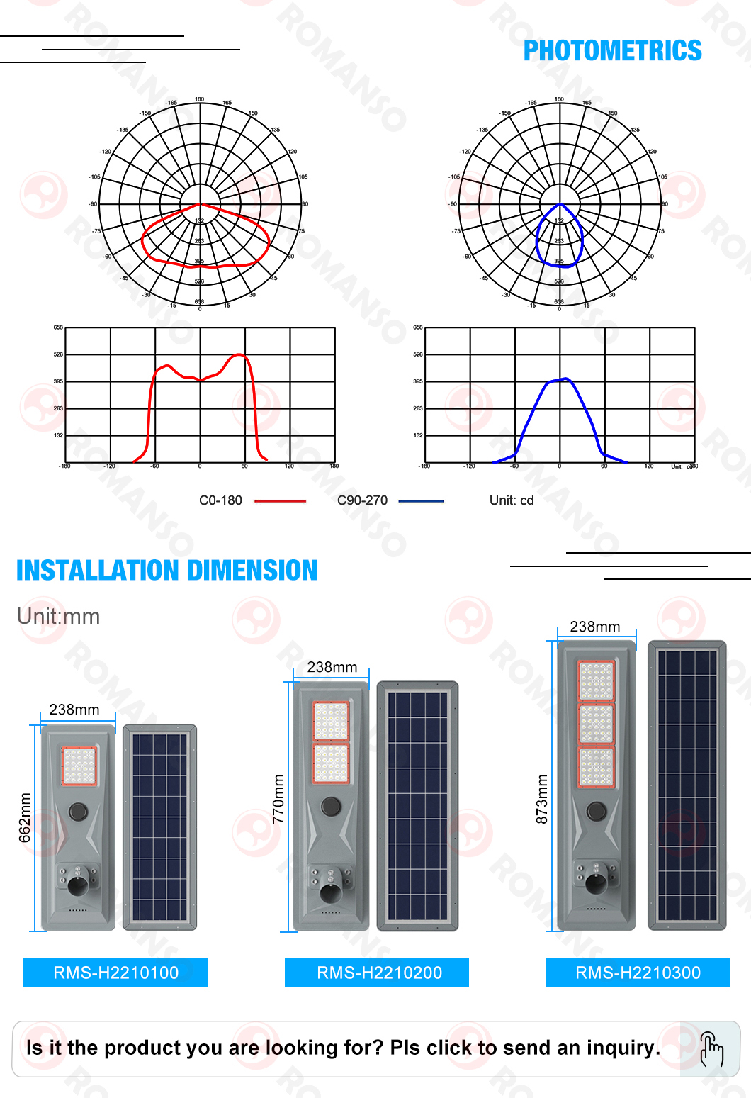 LED Solar Street Light-H2210