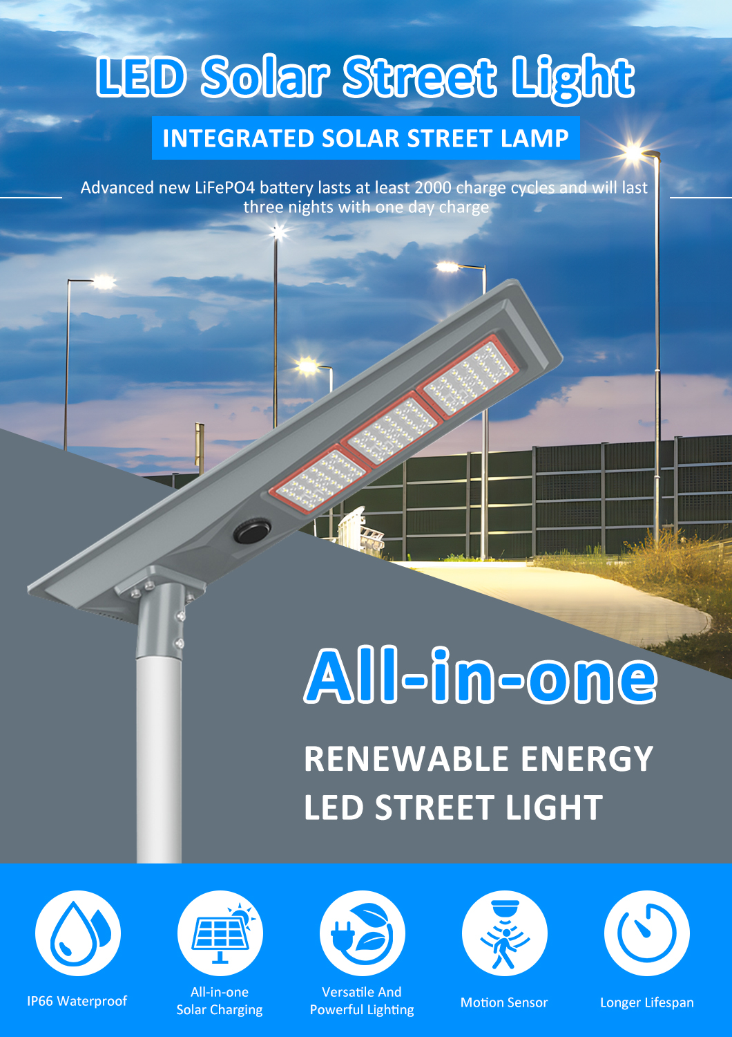 LED Solar Street Light-H2210
