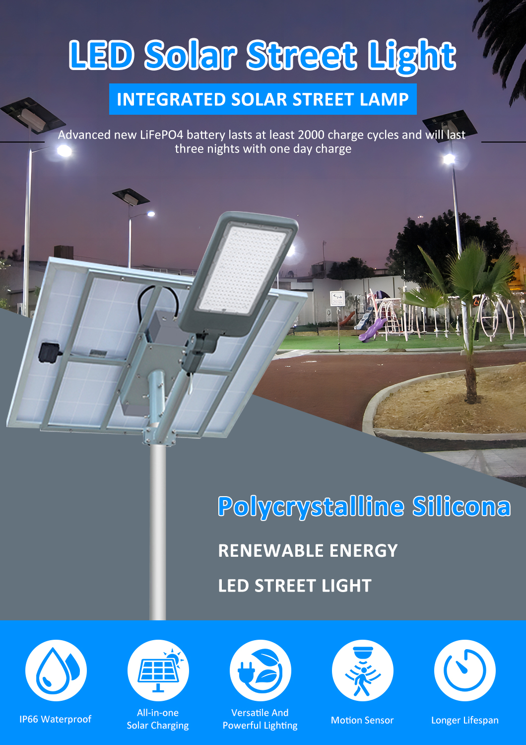 LED Solar Street Light-H2211