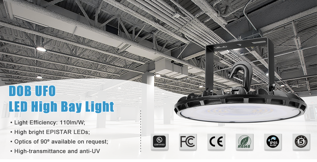 UFO FCC 60W 80W 100W 120W 150W LED High Bay Light