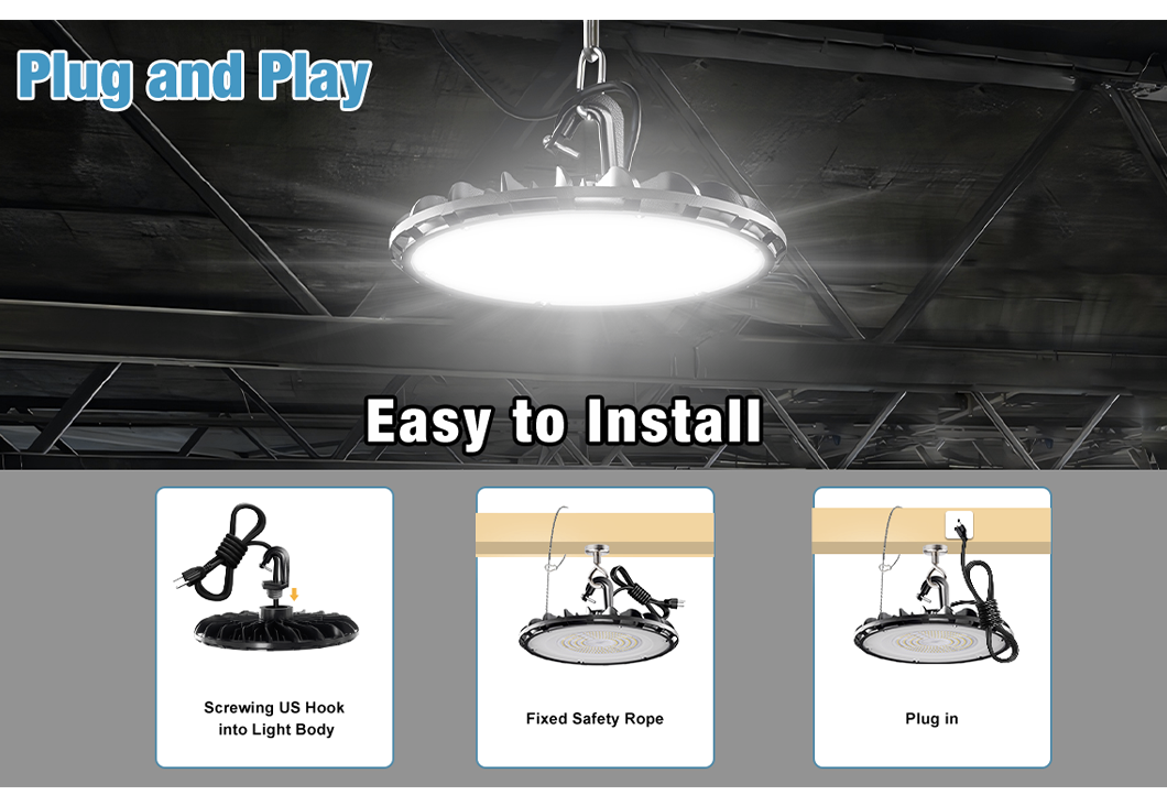 UFO FCC 60W 80W 100W 120W 150W LED High Bay Light