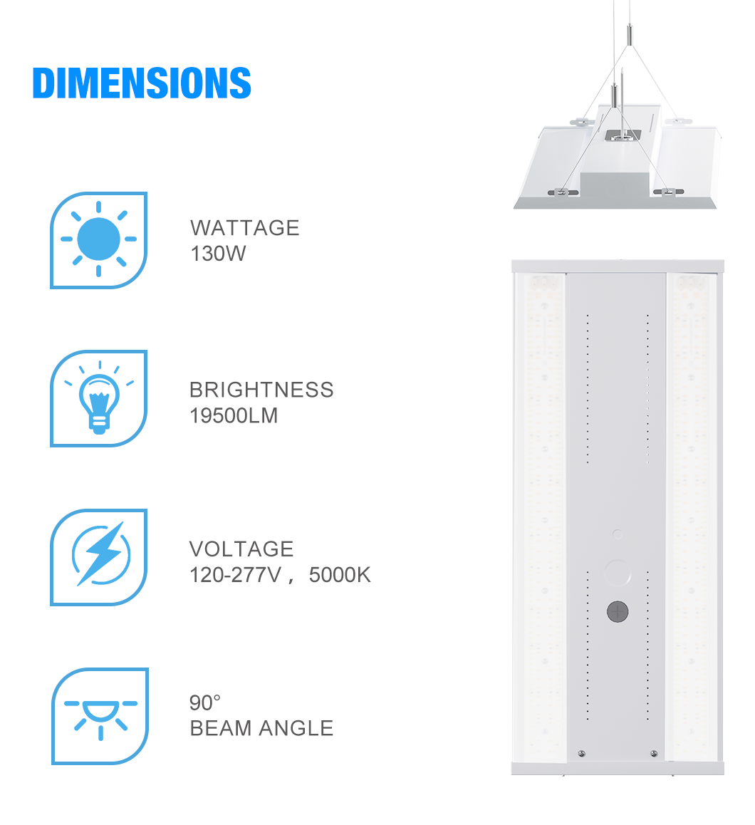 FCC CE AC120-277V 50-60Hz LED High Bay Light