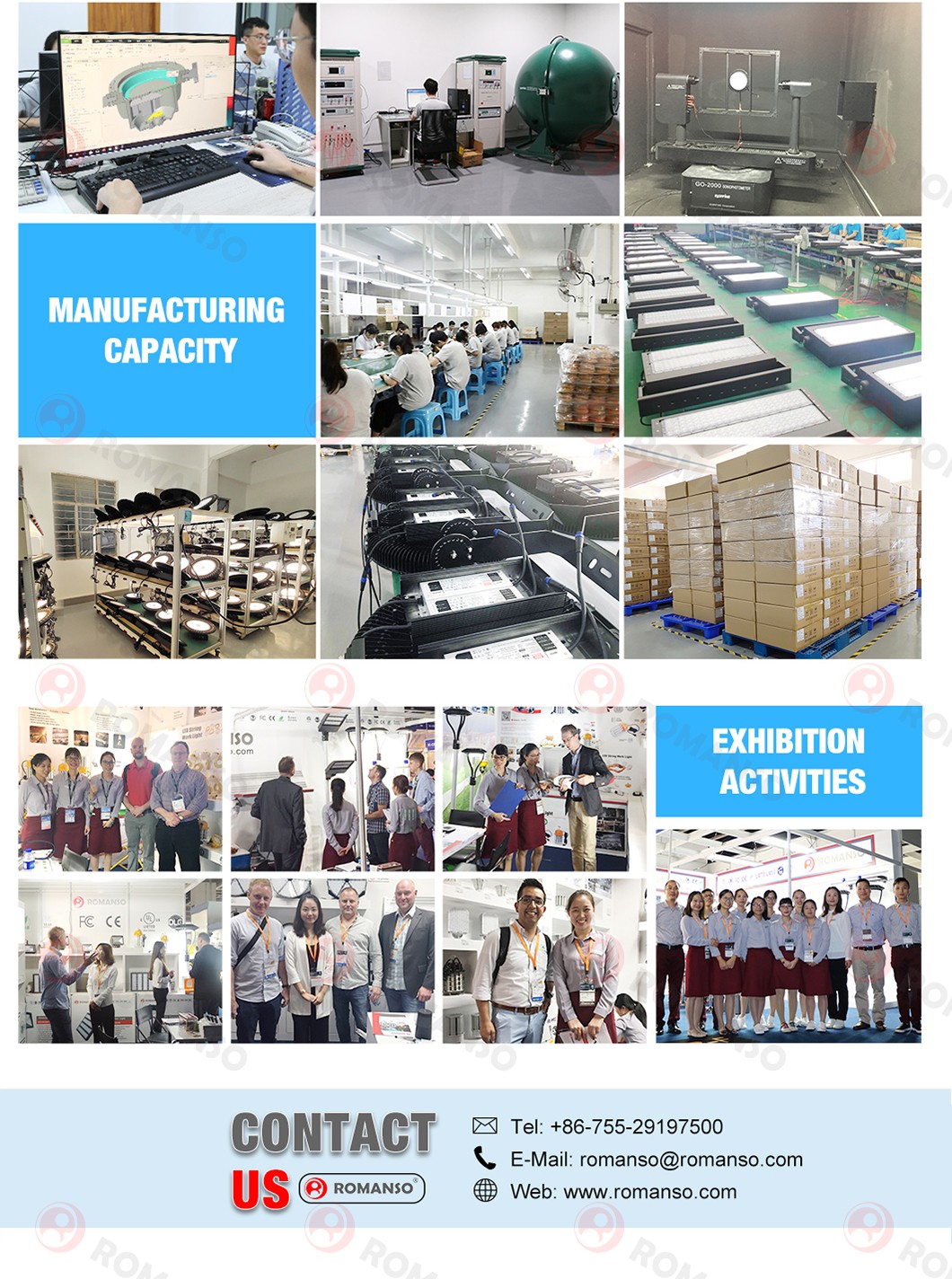 Romanso 200W 400W 600W 800W  Stadium Light For Sports Field Lighting
