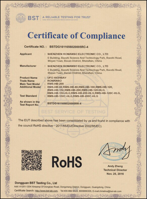 ROHS-LED High Bay Light