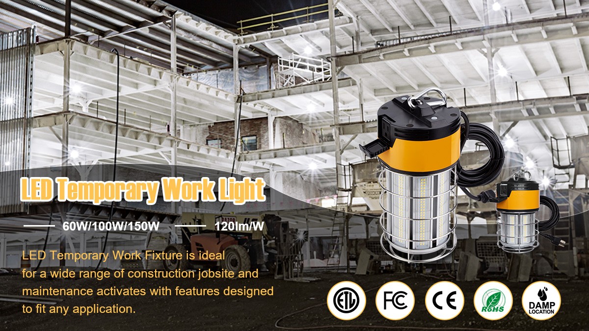 LED Temporary Light For Building Sites