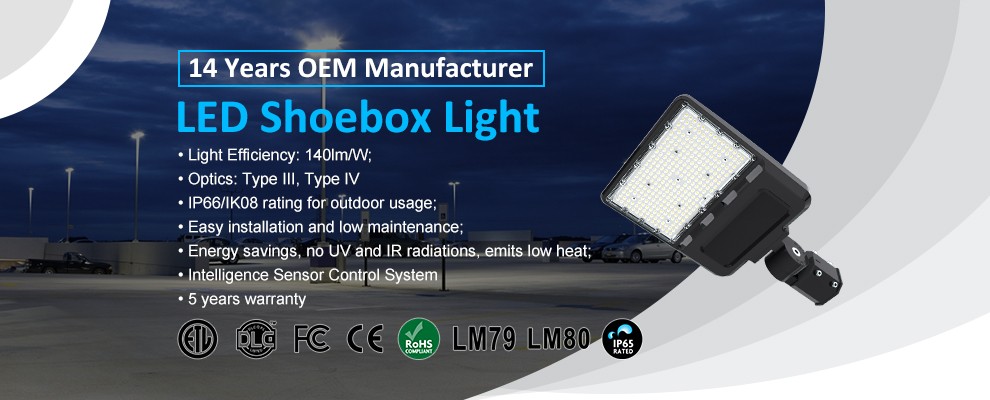New LED Shoebox Light from Romanso
