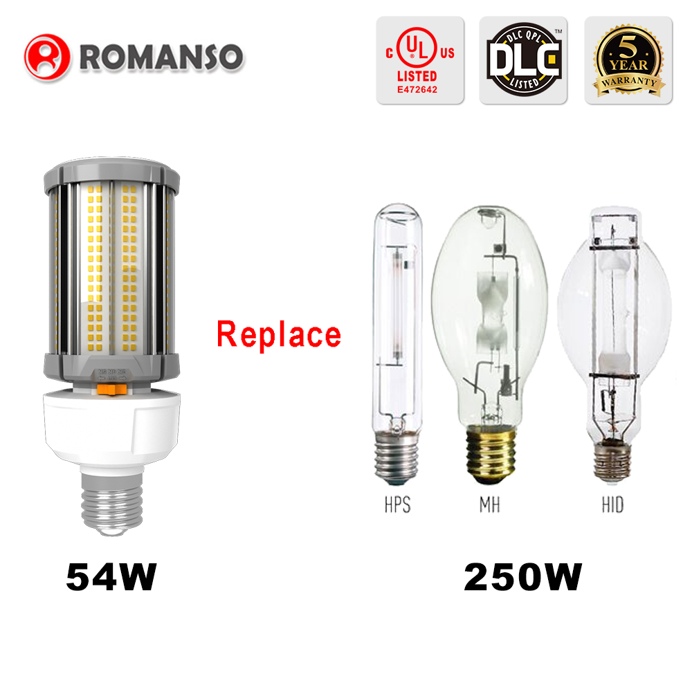 Energy Saving Light 150lm/W 27W~120W Led Corn Lamp Bulb