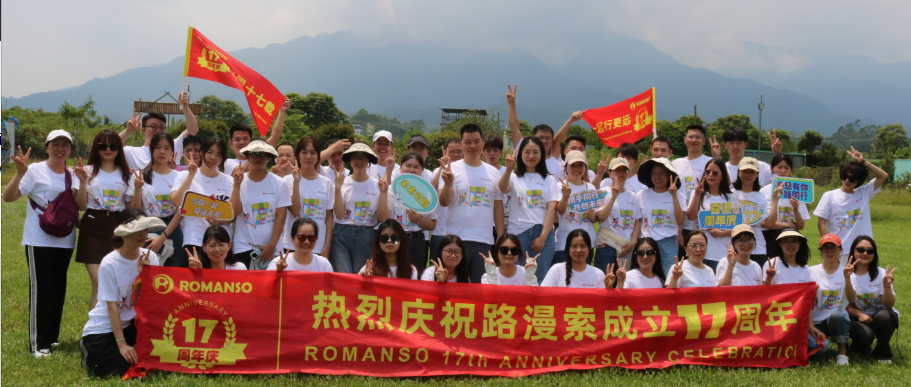 Shenzhen ROMANSO Electronics Co., LTD. 17th anniversary celebration: We are stronger together!