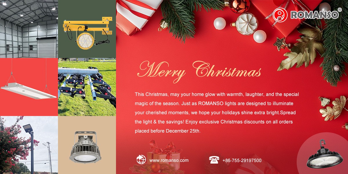 Christmas Warmth, Lighting Up Wishes — Shenzhen Romanso Electronic Co., Ltd. Wishes You a Joyful Holiday Season!